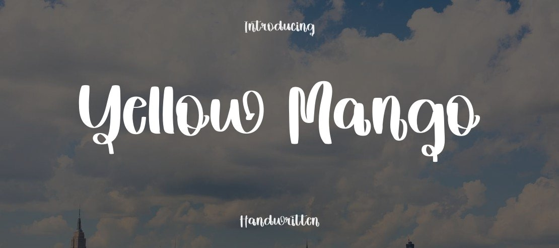 Yellow Mango Font