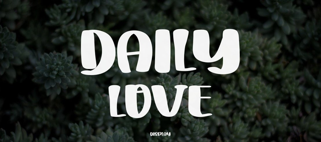 Daily Love Font