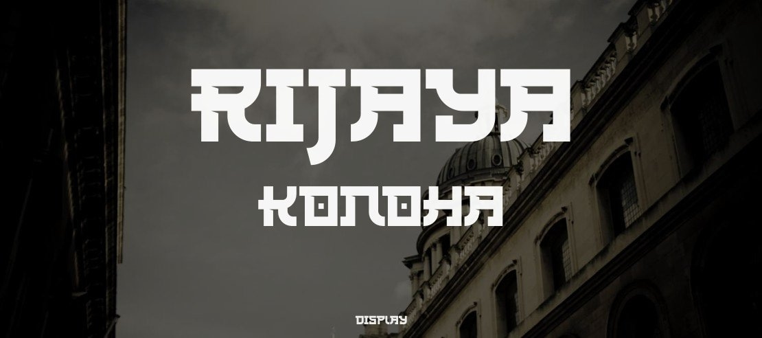 Rijaya Konoha Font