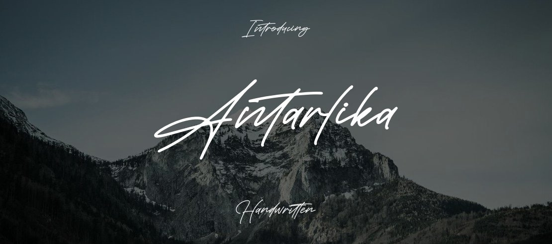 Antarlika Font