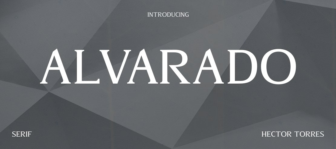 Alvarado Font Family