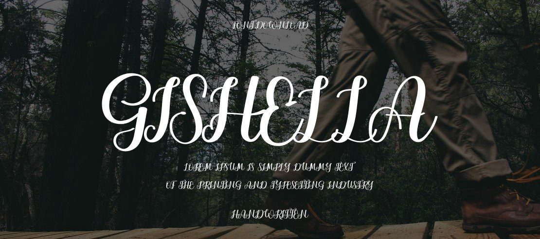 Gishella Font