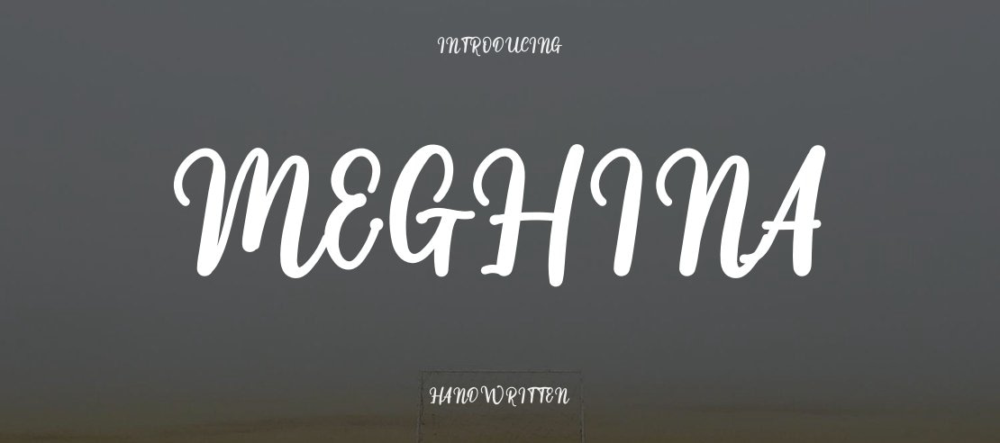 Meghina Font
