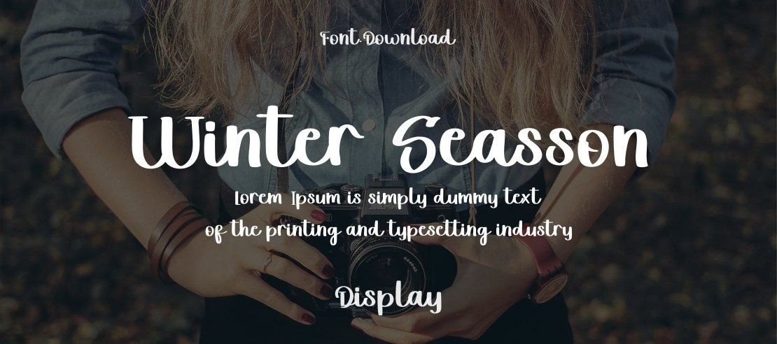 Winter Seasson Font