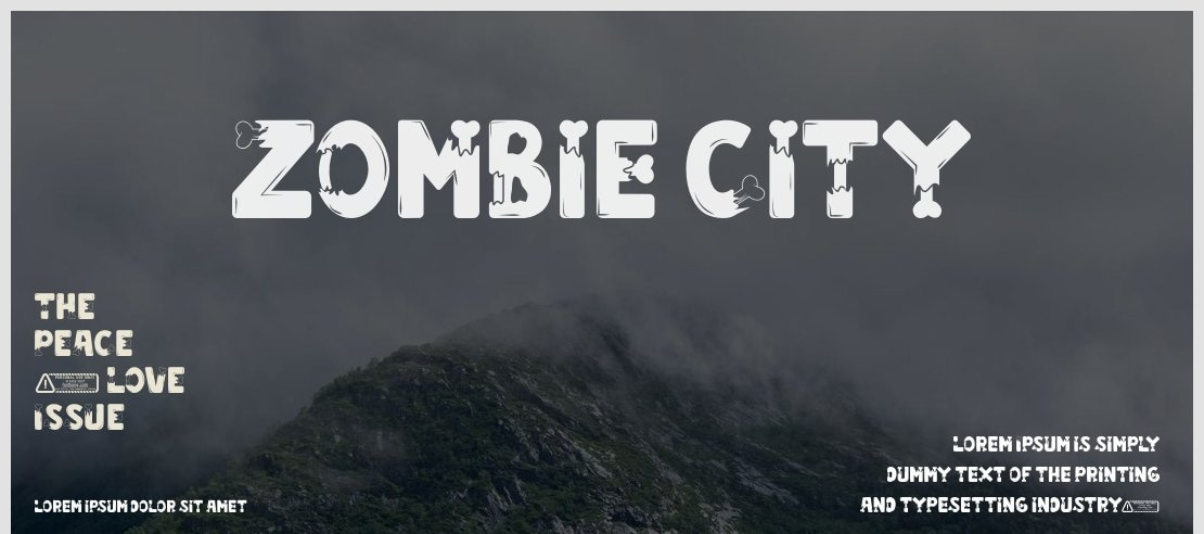 Zombie City Font