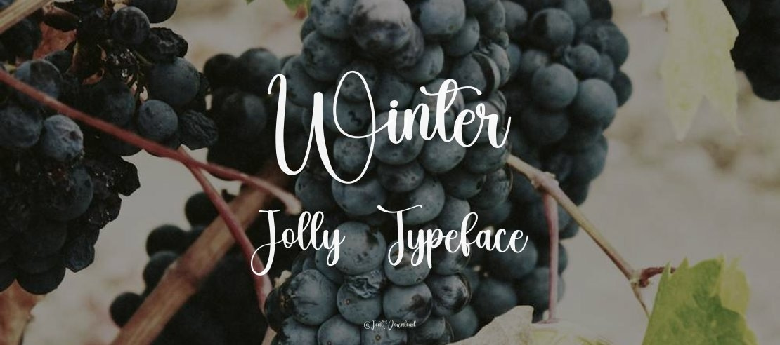 Winter Jolly Font