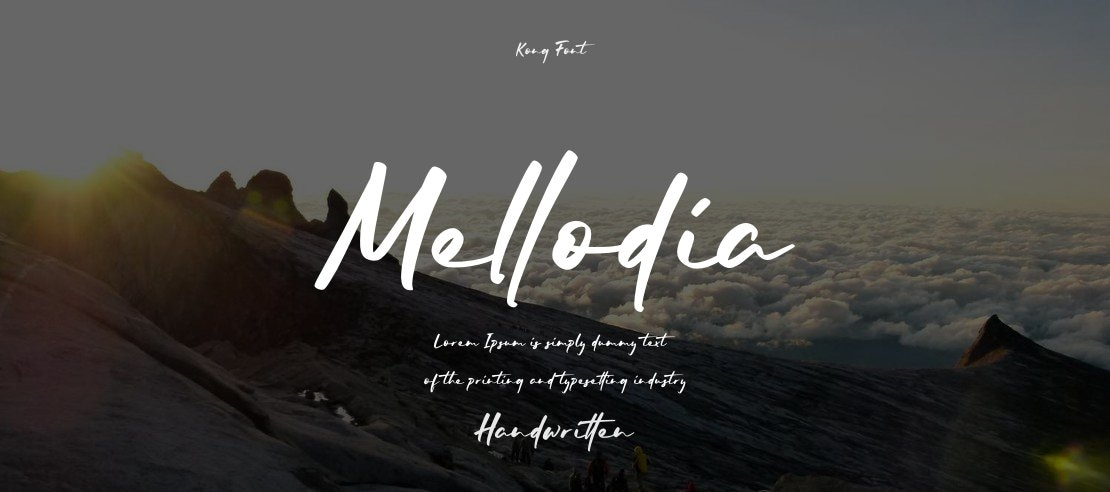 Mellodia Font