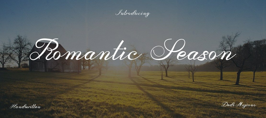 Romantic Season Font