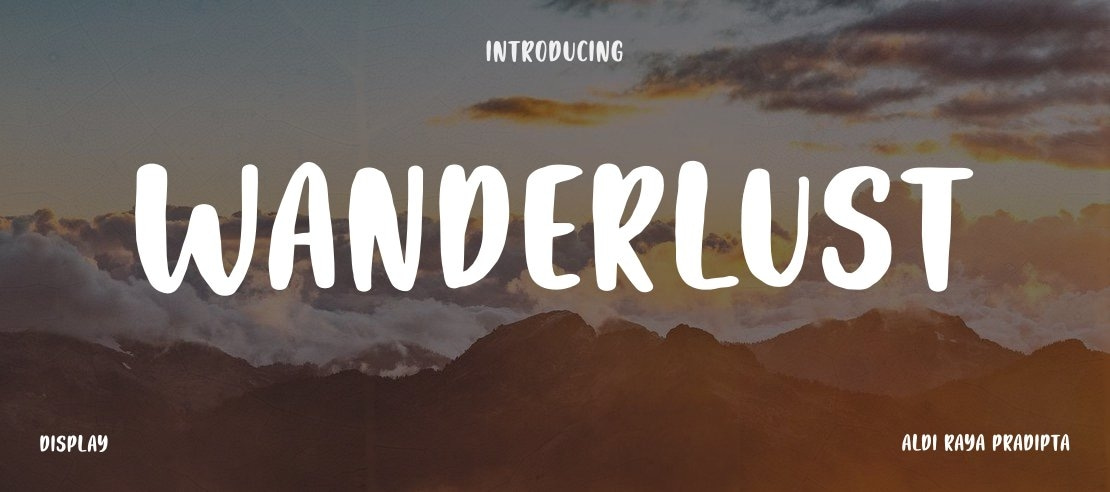 Wanderlust Font