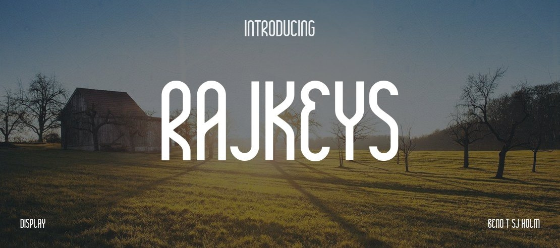 Rajkeys Font