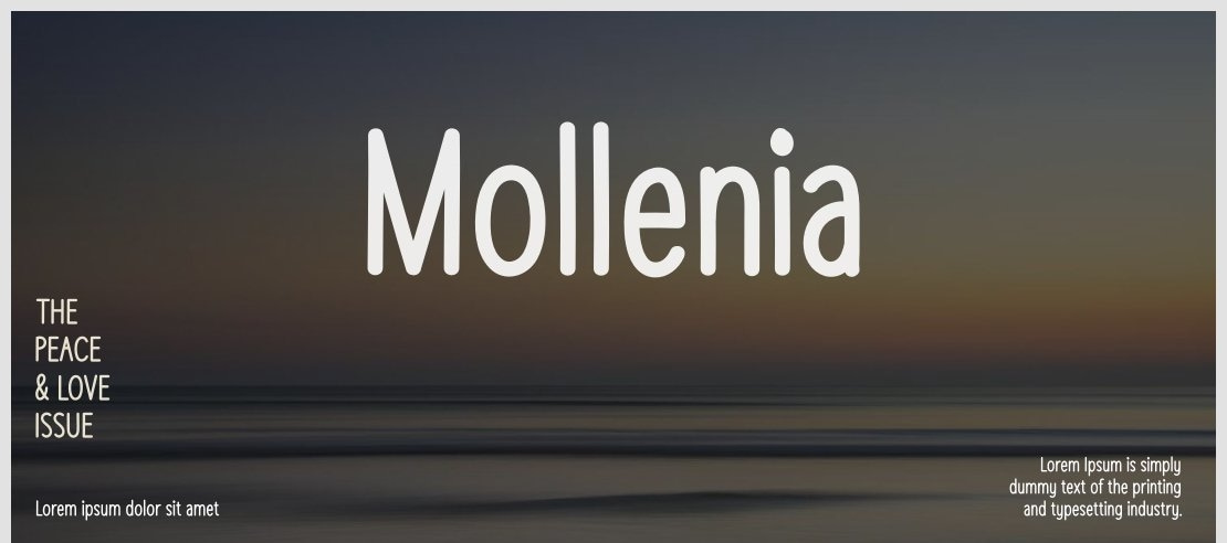 Mollenia Font