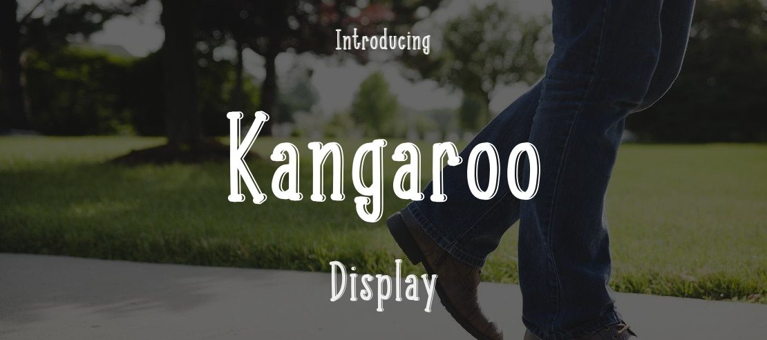 Kangaroo Font