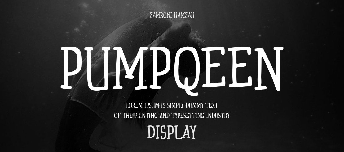 PUMPQEEN Font