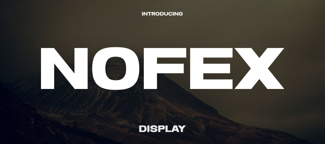 Nofex Font