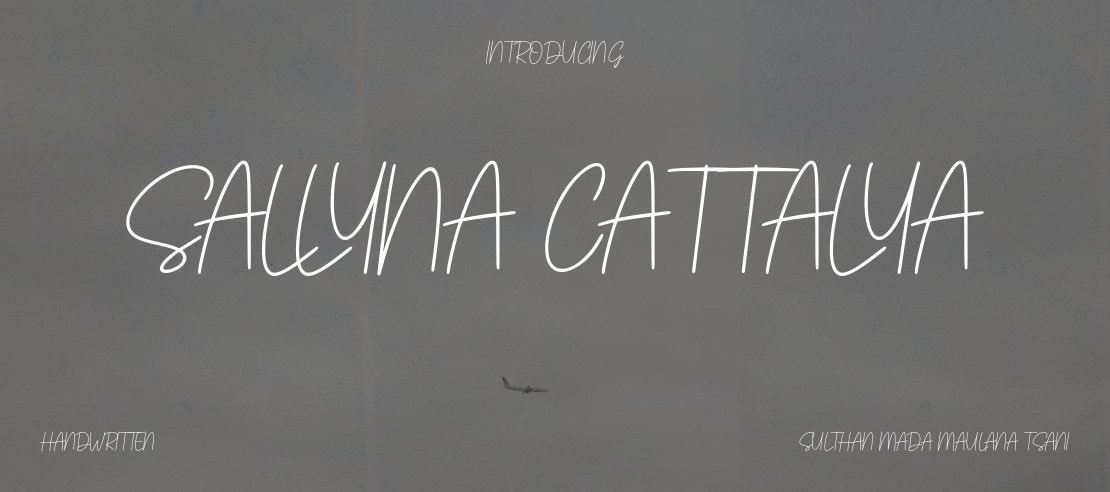 Sallyna Cattalya Font