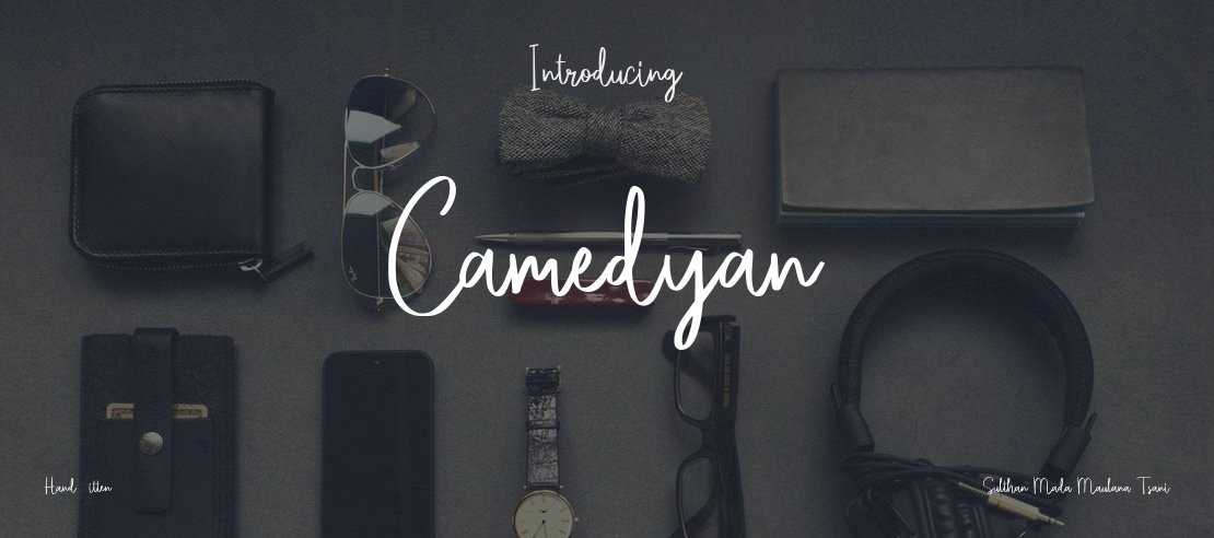 Camedyan Font