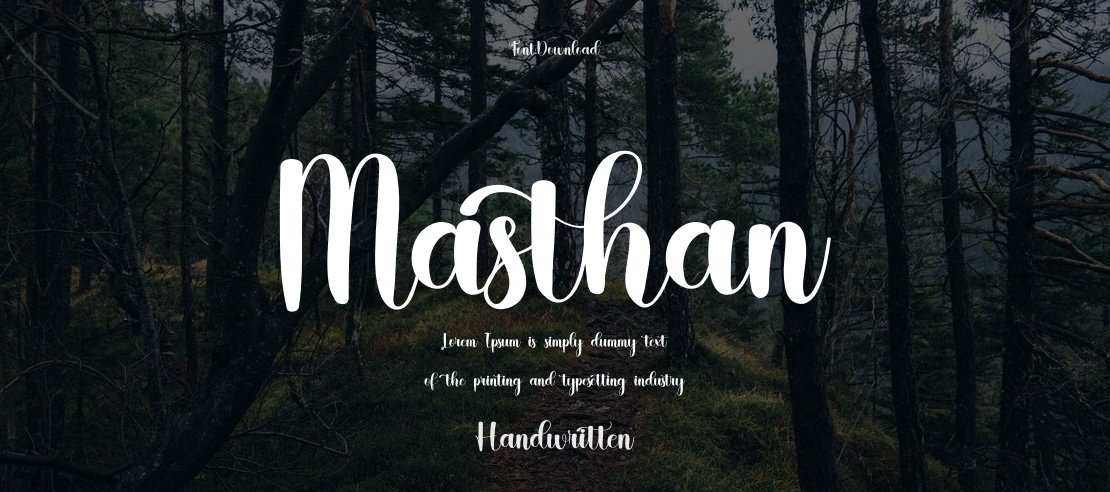 Masthan Font