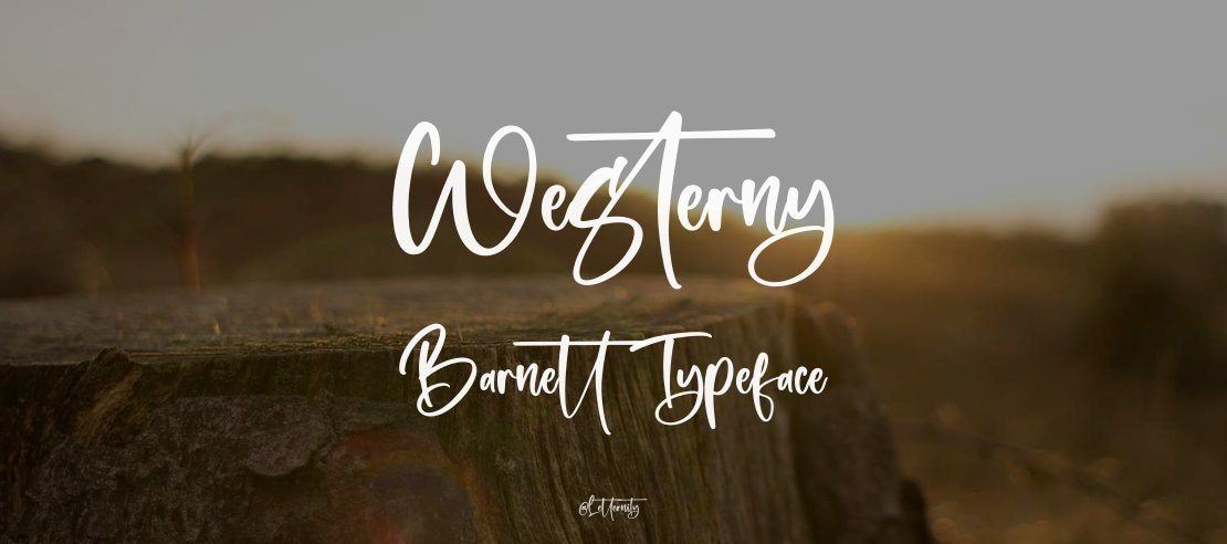 Westerny Barnett Font