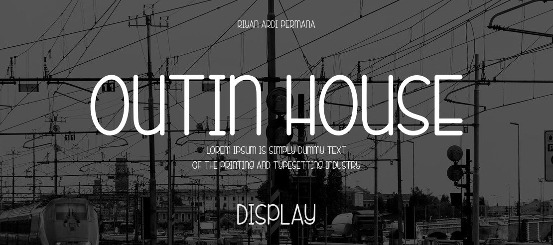 Outin House Font