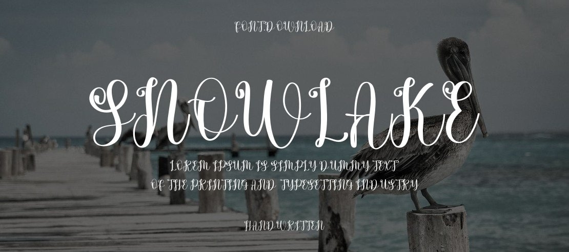 Snowlake Font