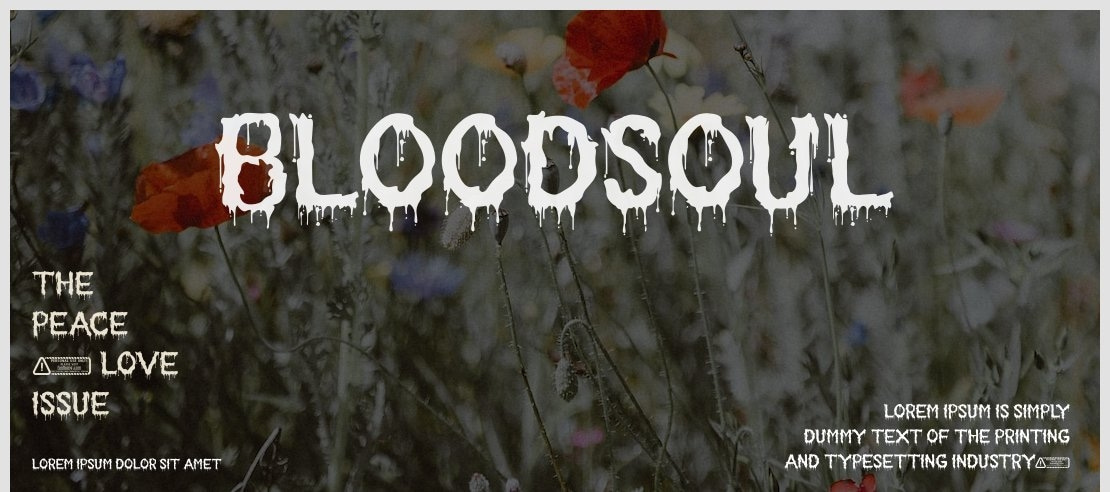 Bloodsoul Font