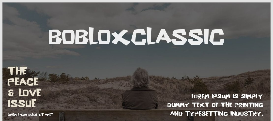 BobloxClassic Font