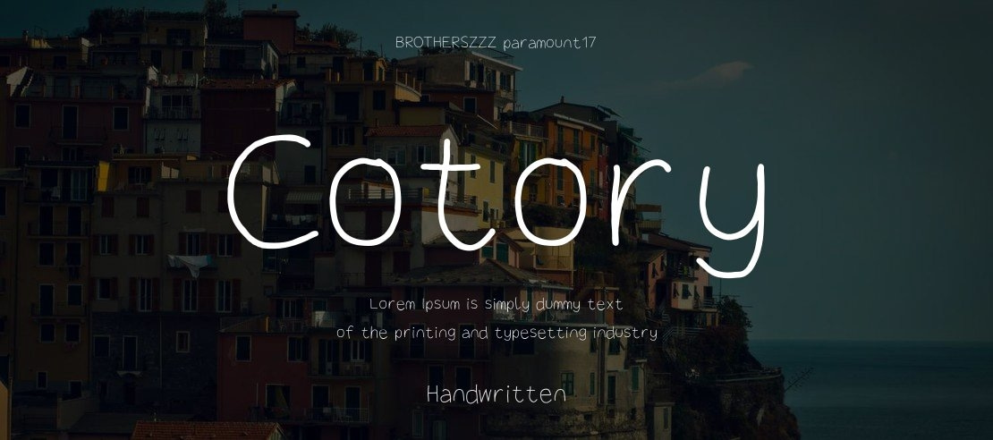 Cotory Font