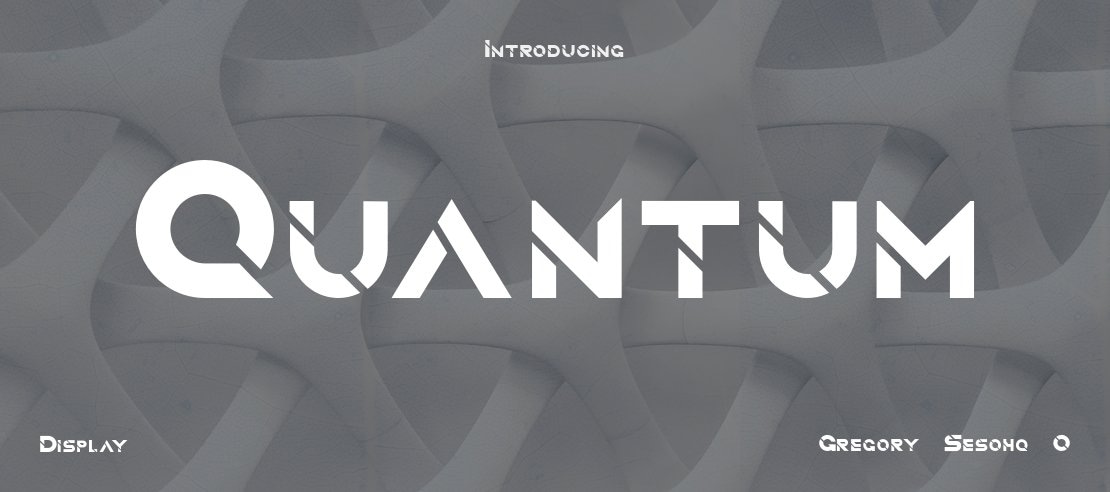 Quantum Font