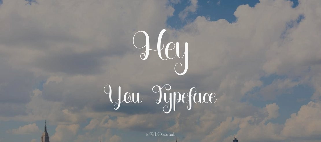 Hey You Font