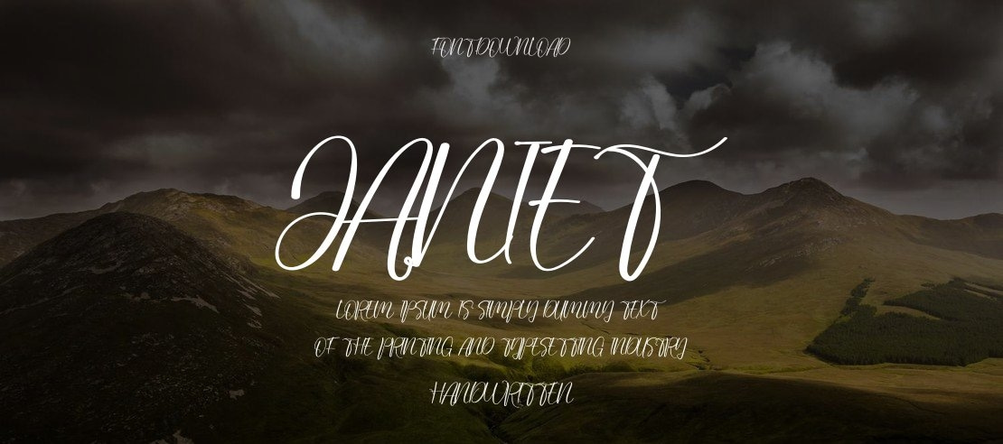 Janiet Font