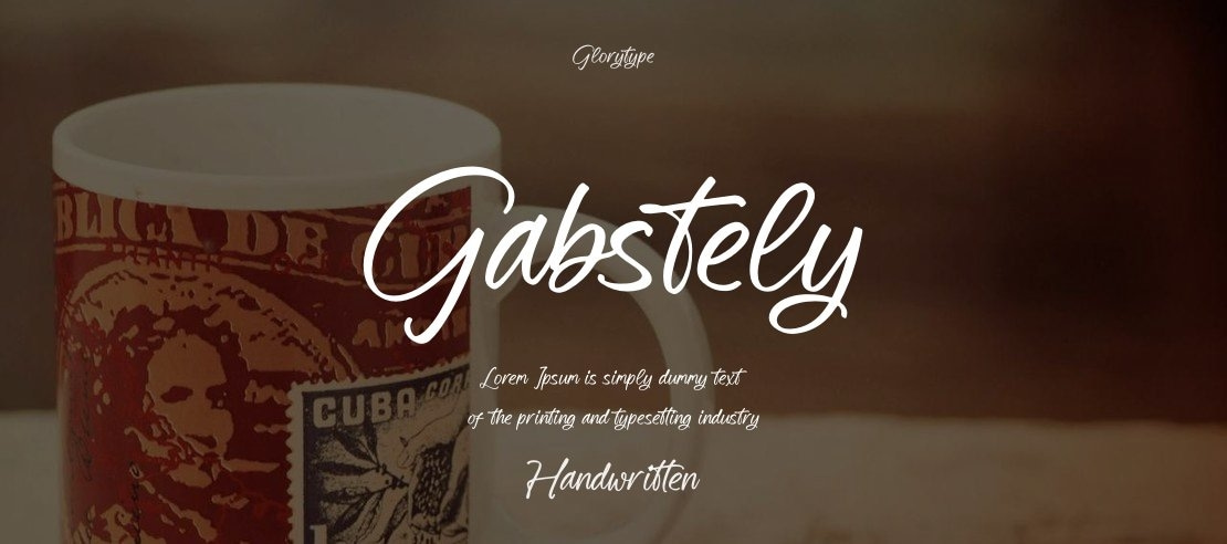Gabstely Font