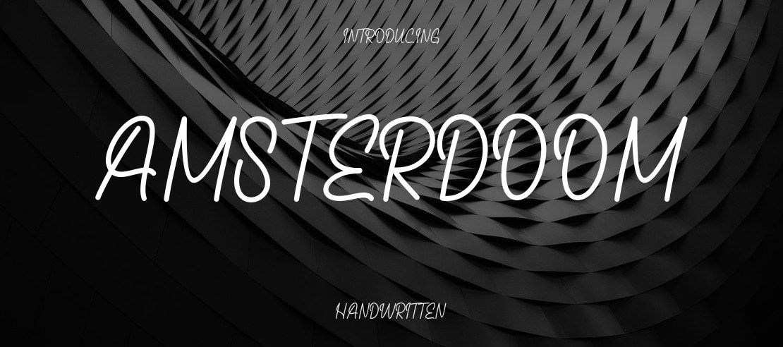 Amsterdoom Font