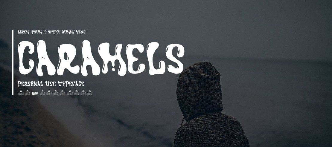 CARAMELS PERSONAL USE Font