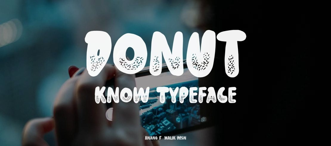 Donut Know Font