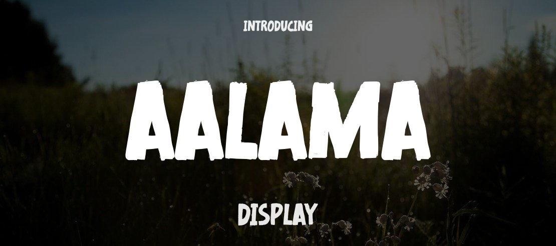 Aalama Font