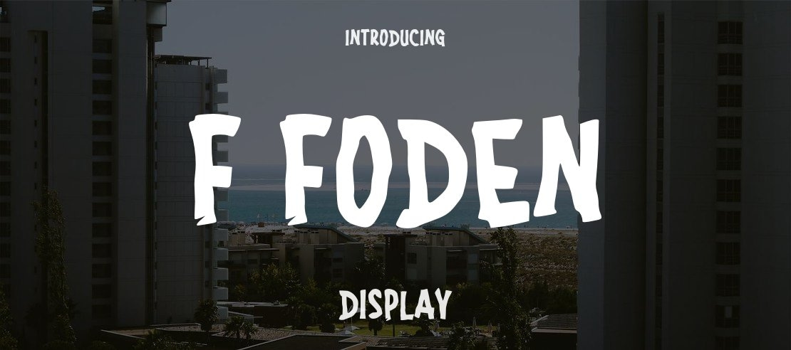 f Foden Font