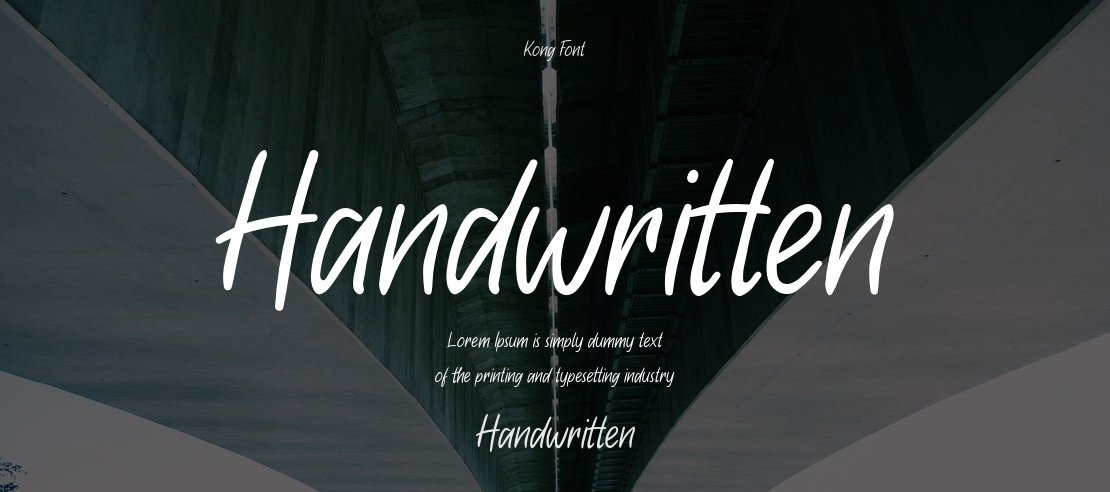 Handwritten Font