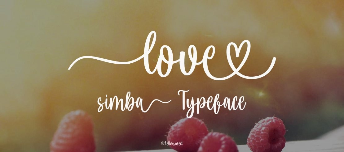 love simba Font