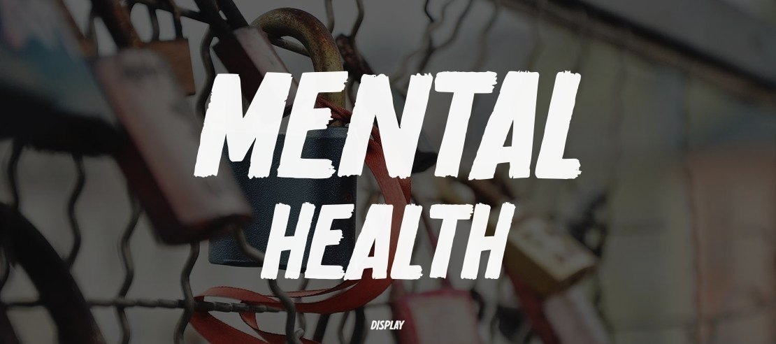 Mental Health Font