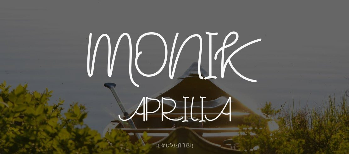 Monik Aprilia Font