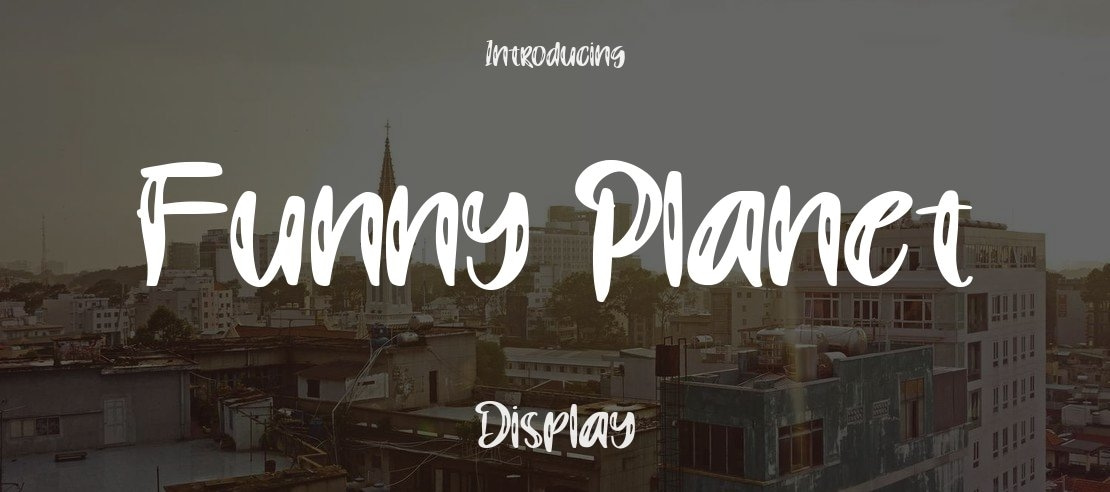 Funny Planet Font