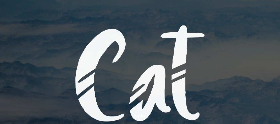 Cat Mark Font