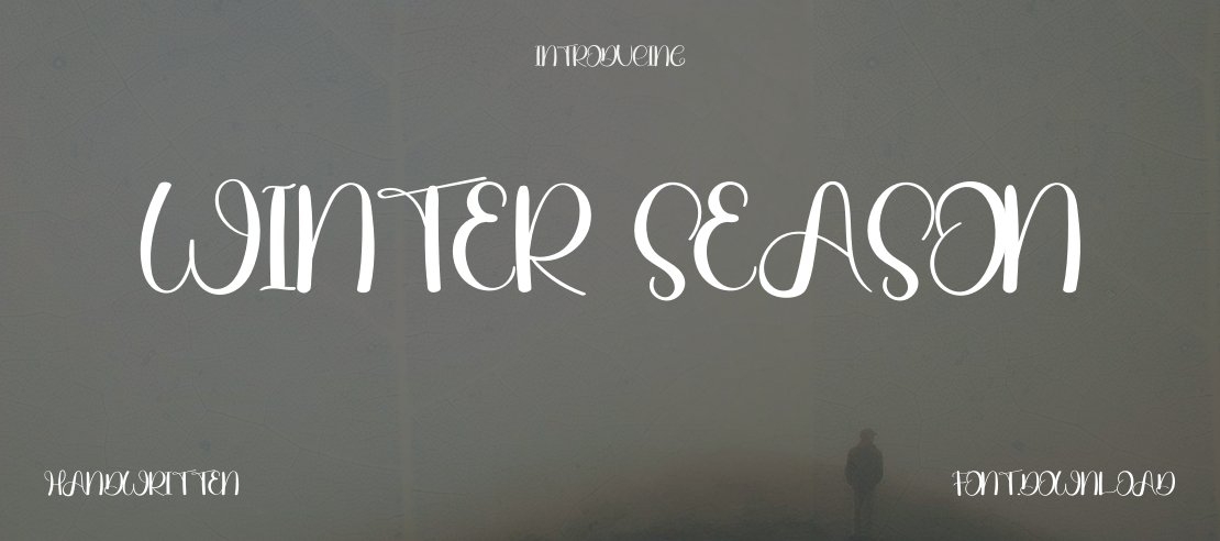 Winter Season Font