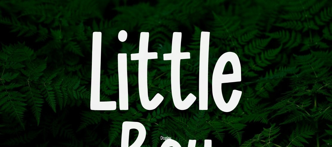 Little Boy Font