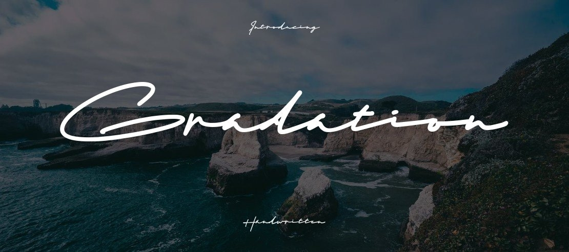 Gradation Font