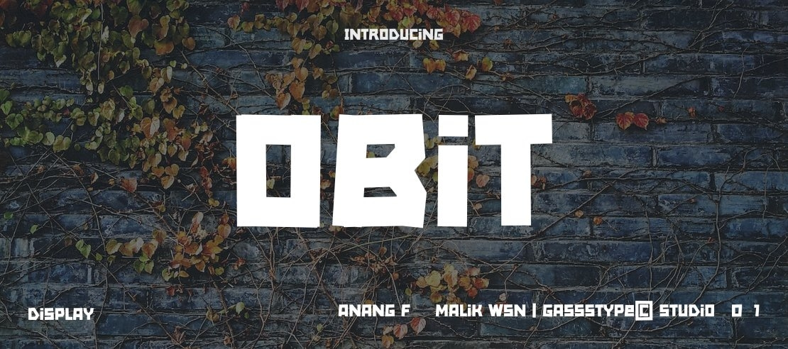 Obit Font