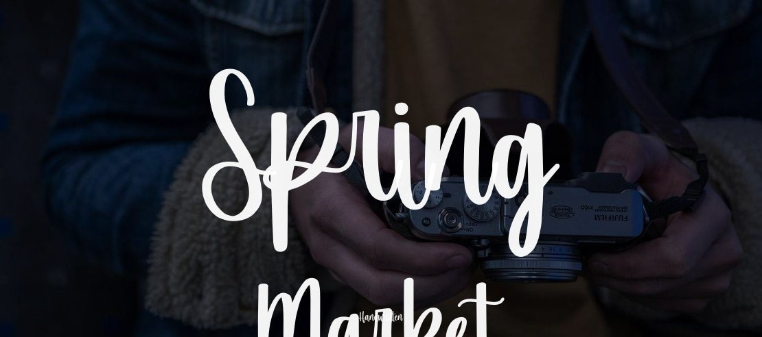 Spring Market Font