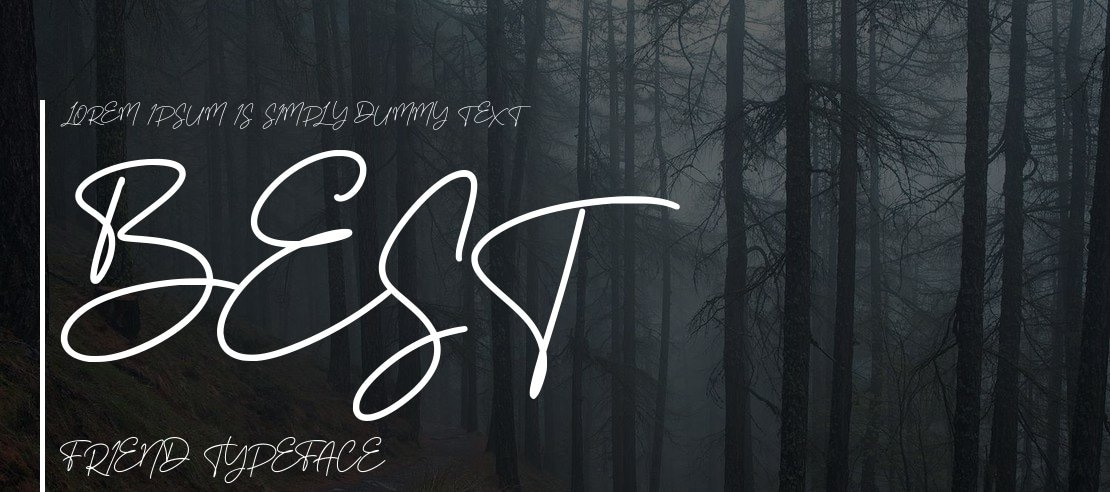 Best Friend Font