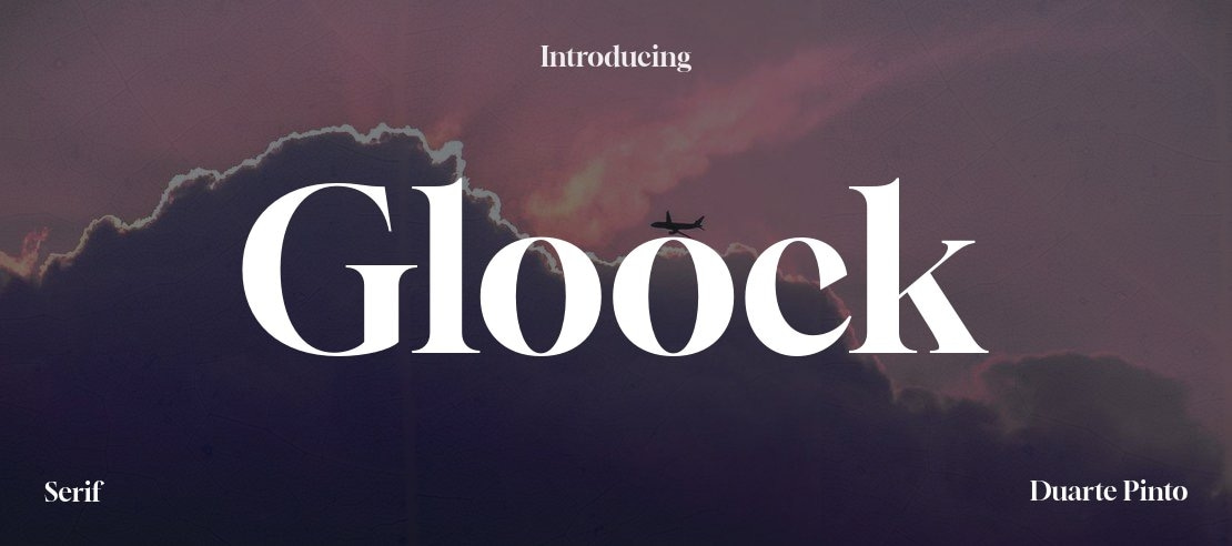 Gloock Font