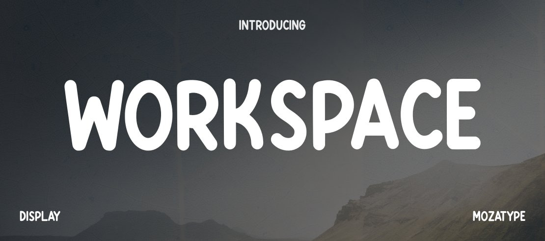 Workspace Font